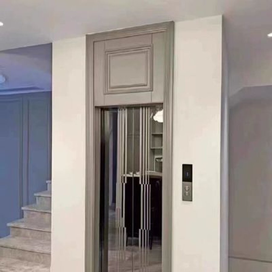5-Stop Pitless Hydraulic Home Elevator with 2.9 m Cylinders