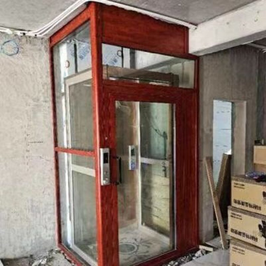 Deck Floor Small Home Elevator With 5 Stops 4.7 Kw Motor 0 M Pit Depth