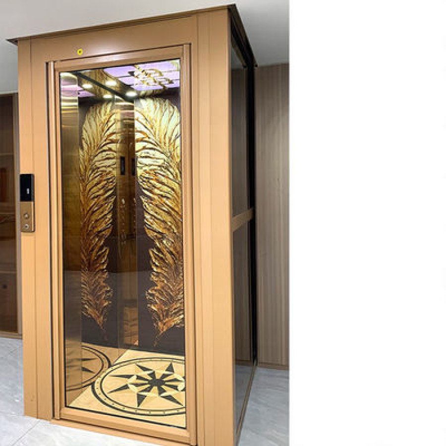 2.2 kW Pitless Hydraulic Home Elevator – Stainless Steel & Aluminium Cabin
