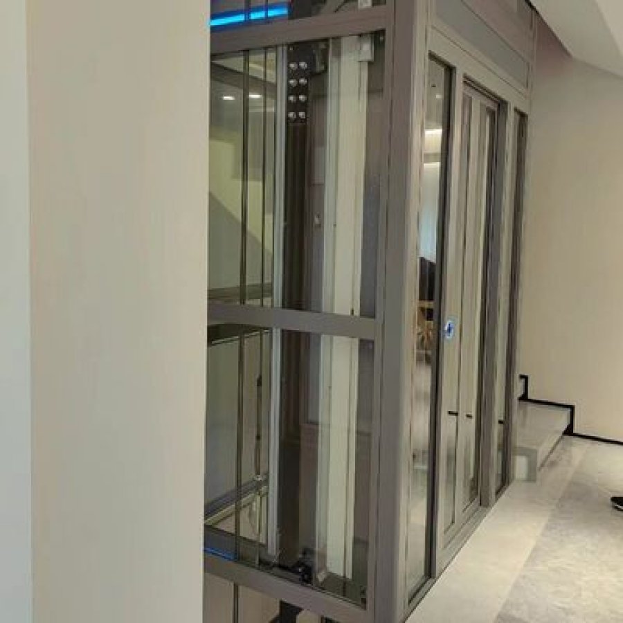 Custom Gearless Home Elevator – 30 m Travel, Silent & Safe