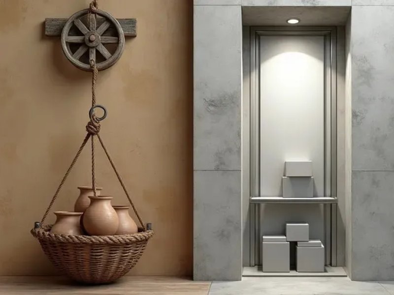 Smart Homes Revive Ancient Dumbwaiter Concept